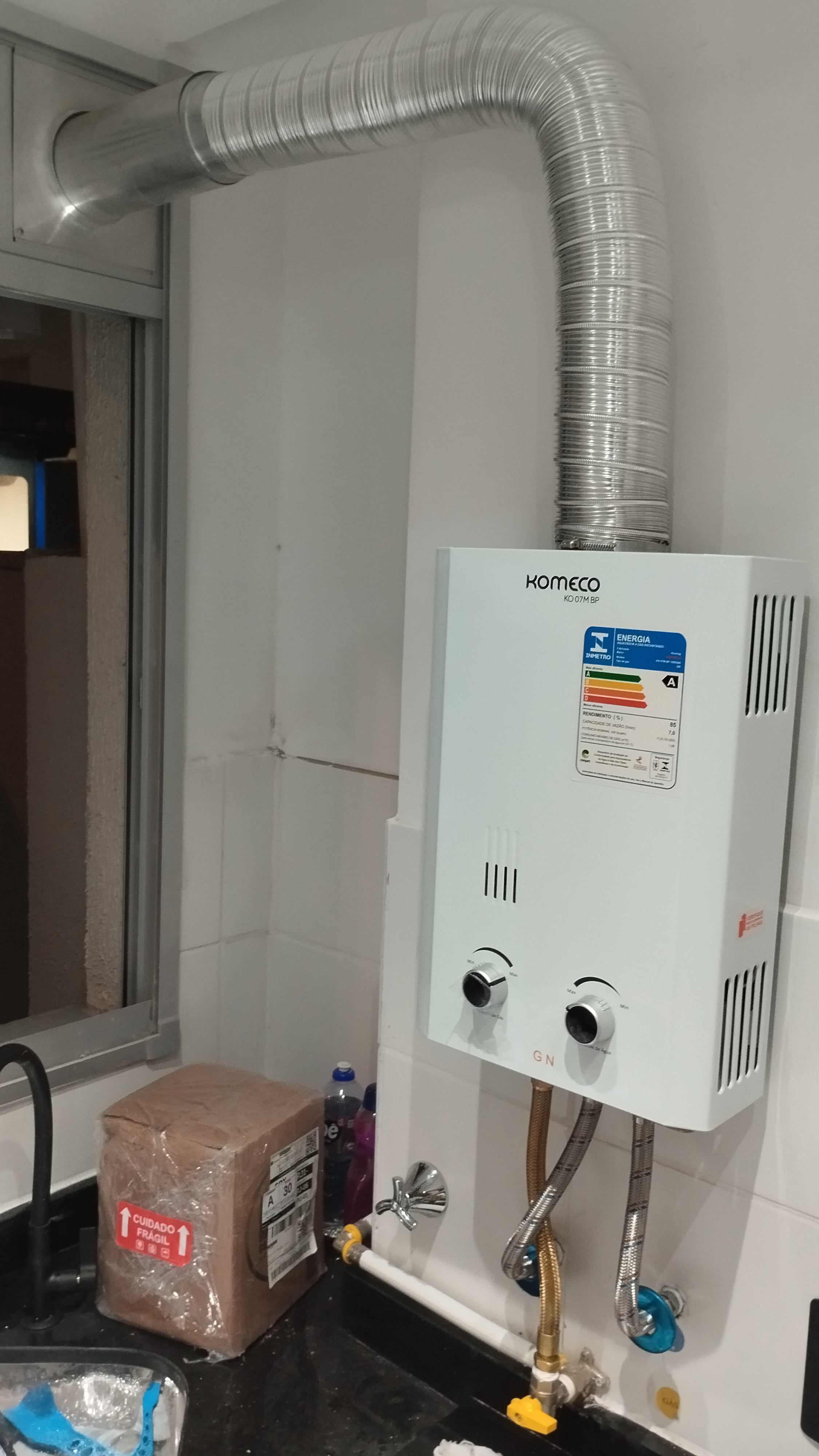 Instalação de Aquecedores